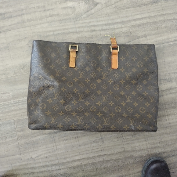 Authentic Louis Vuitton cabas mezzo tote broken strap for parts or repair - Picture 8 of 8